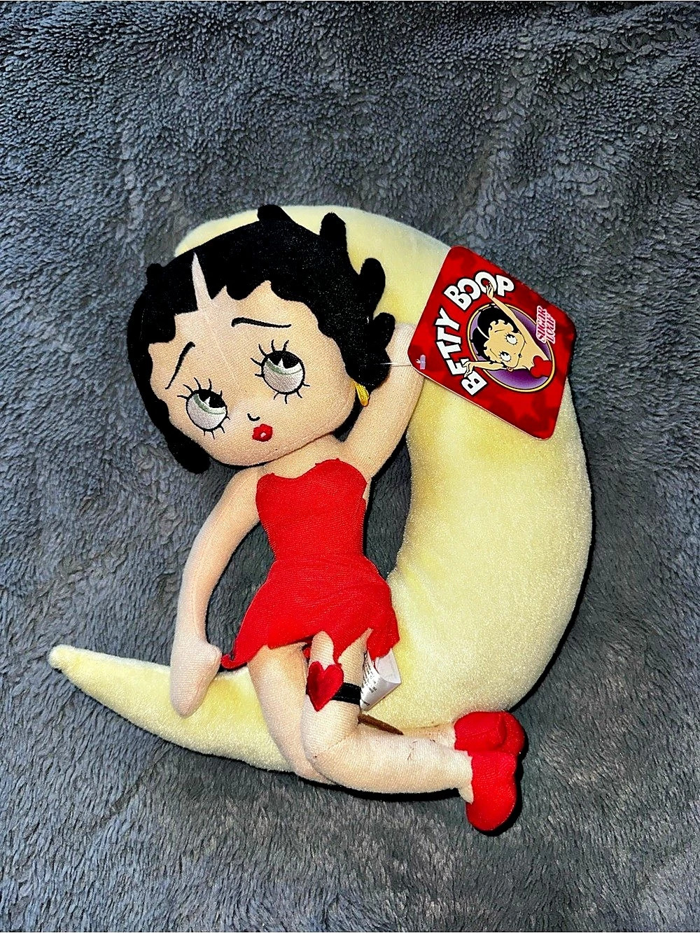 Betty Boop Moon Plush Toy Like New